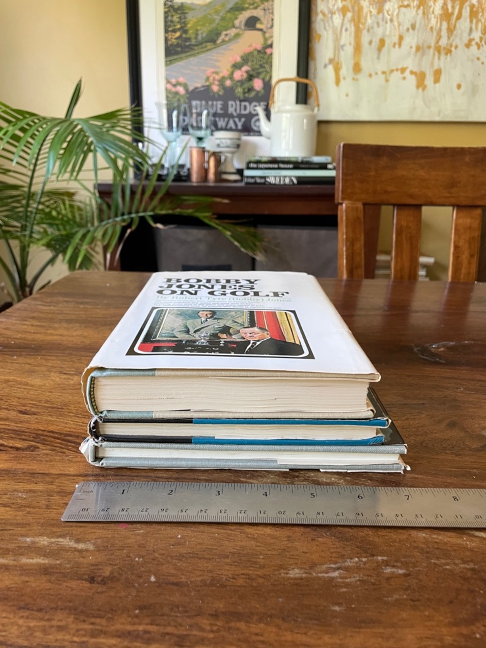 3 Vintage Golf Instruction Blue and Black Books Book Stack Interior Decor 60s - Picture 5 of 16